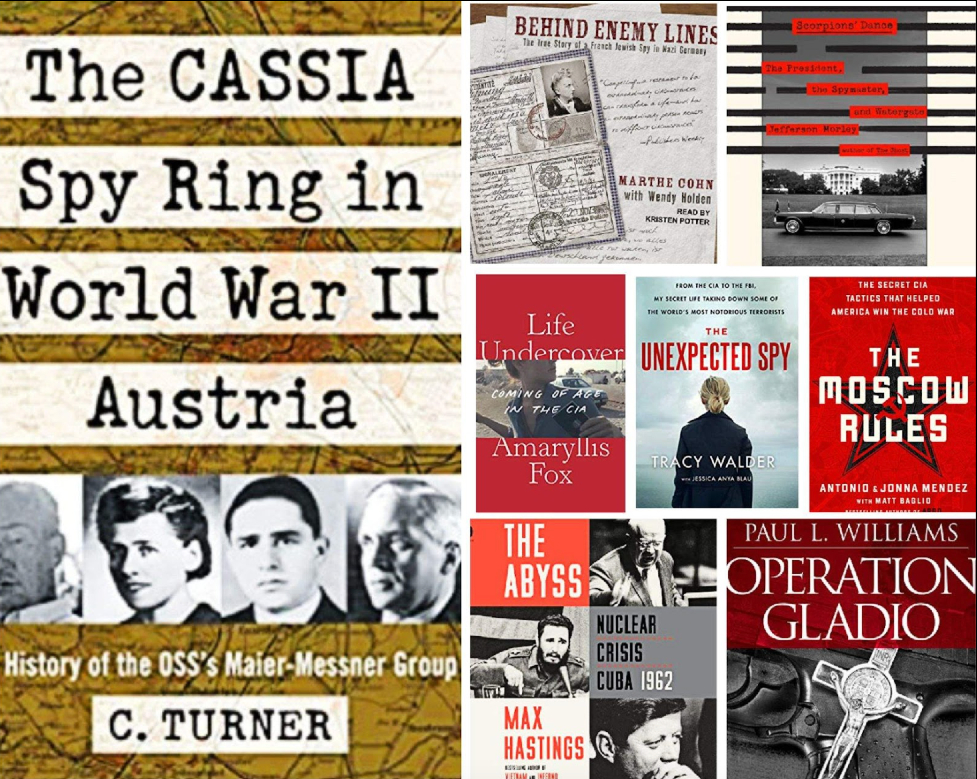 ‍RealLife Spies Pick Their Top 50 NonFiction Spy Books